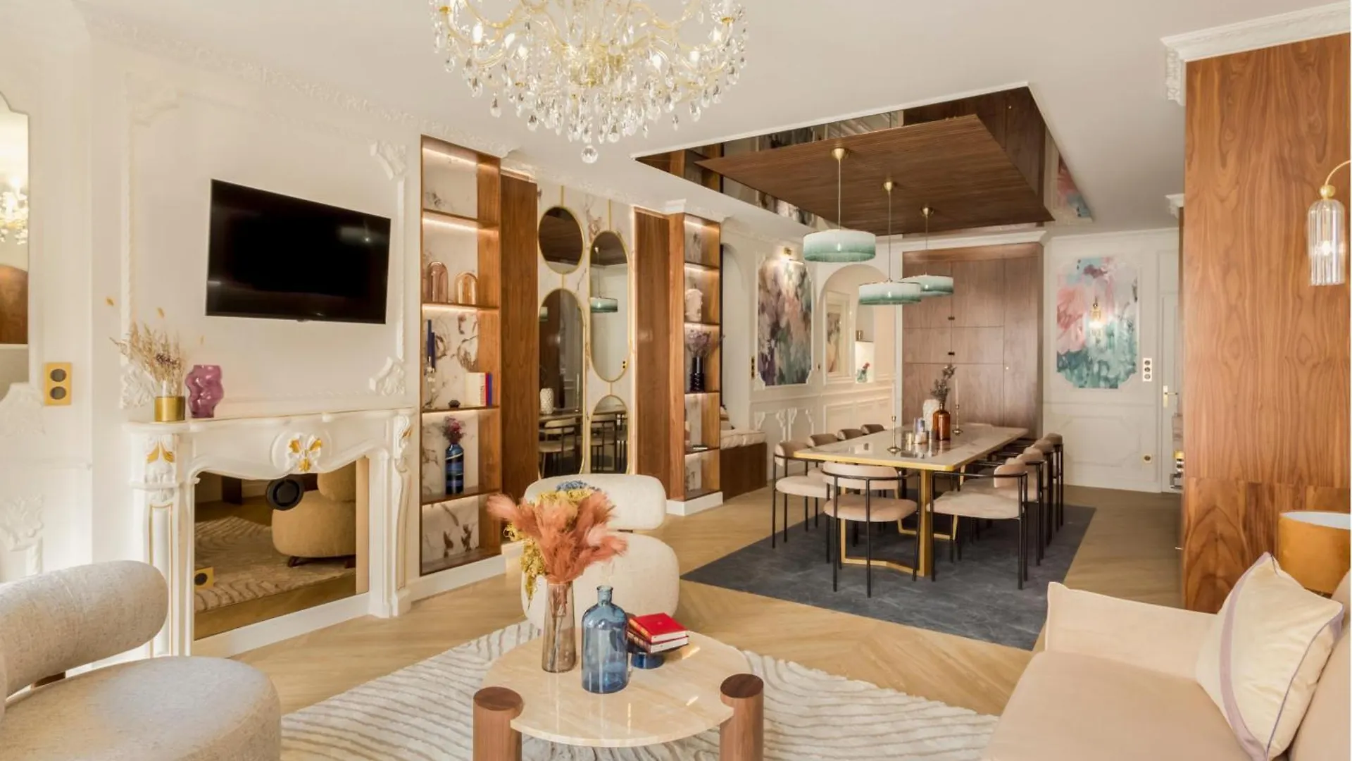 아파트 Merveil - Luxury Suite - Louvre - Michodiere 파리