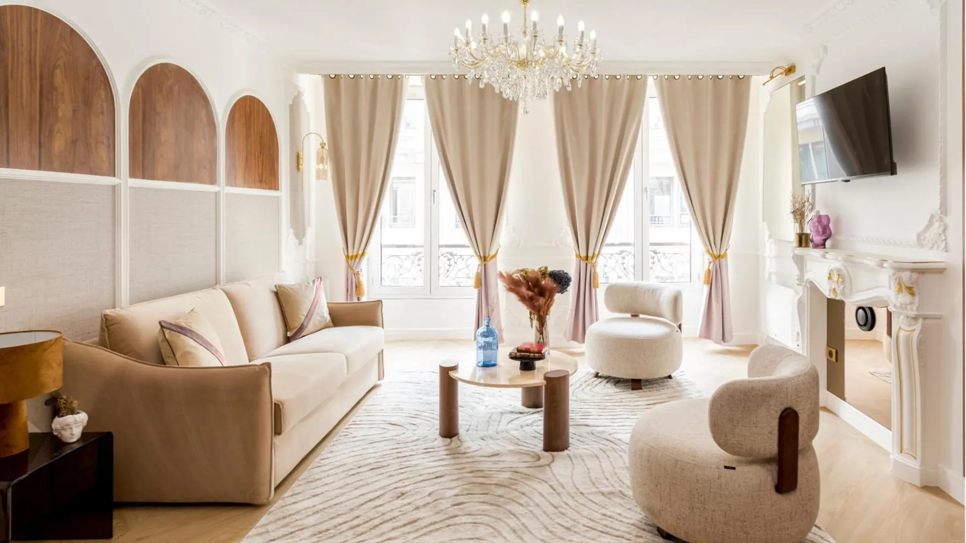 Merveil - Luxury Suite - Louvre - Michodiere 파리 아파트